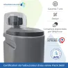 Adoucisseur d'eau 20L Fleck 5600 SXT volumétrique électronique