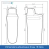 Adoucisseur d'eau 16L Fleck 5600 MC complet avec accessoires