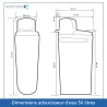 Adoucisseur d'eau 30L Fleck 5600 MC complet avec accessoires