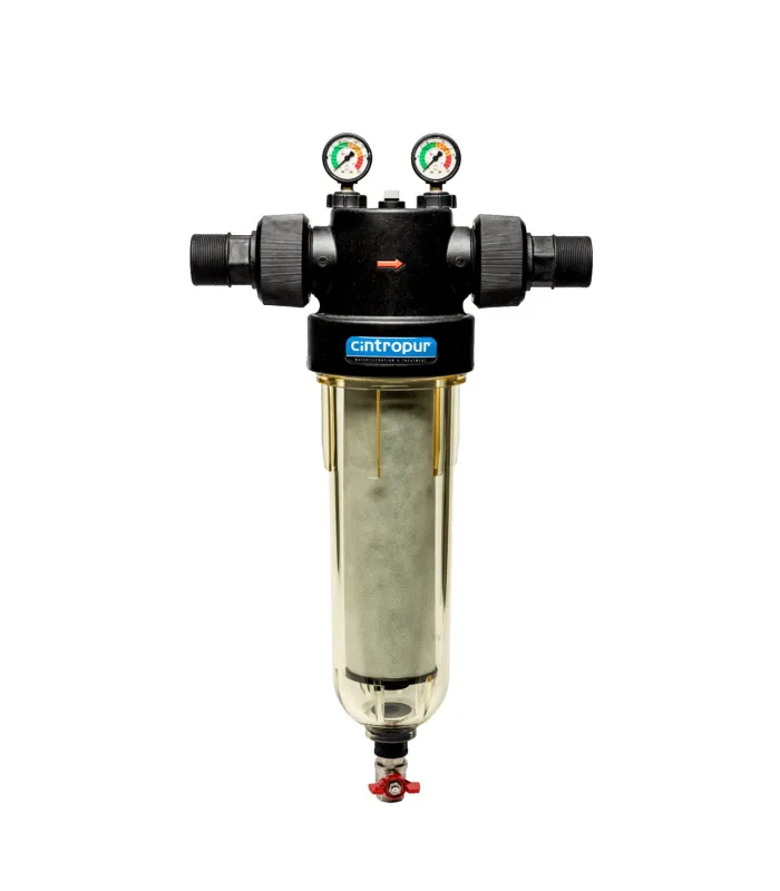 Filtre CINTROPUR NW500 - Hélice centrifuge, tamis 25 microns, 18 m³/h