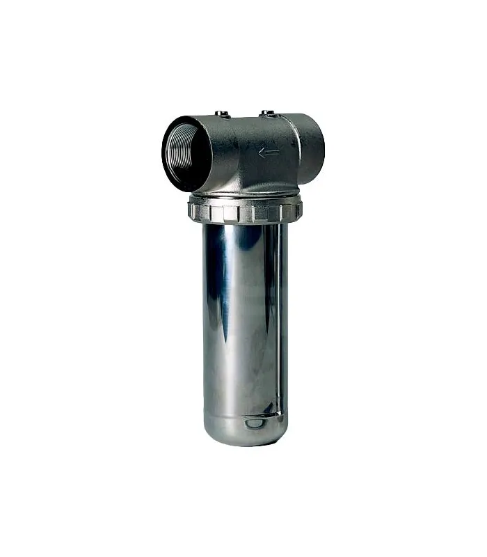 Chrome/stainless hot water filter holder - 20" - 20/27