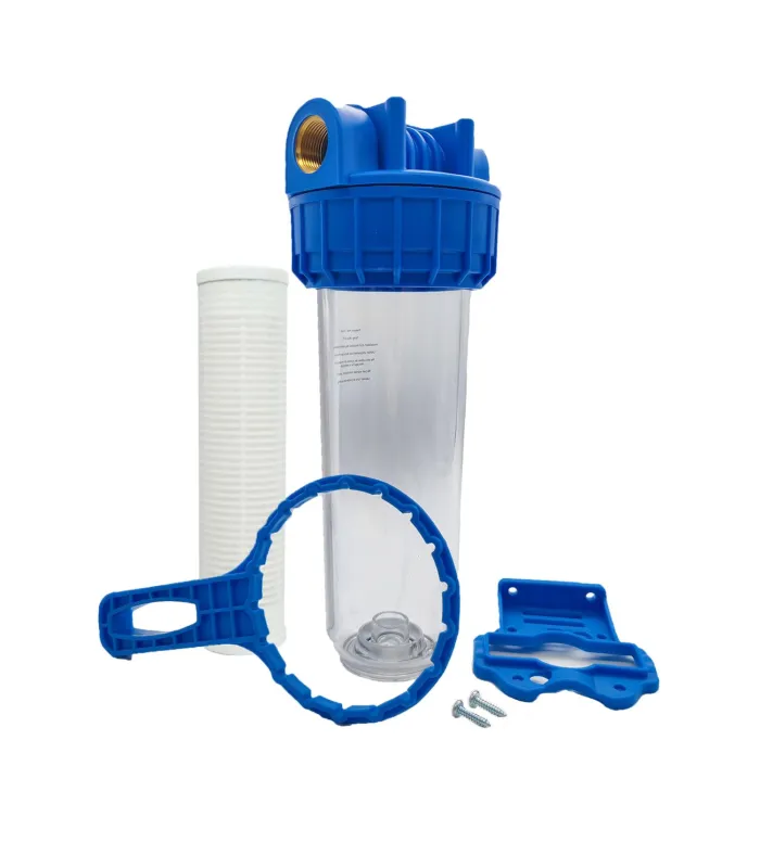 Porte filtre à eau 9"3/4 - 26/34F + cartouche filtration lavable 60µm
