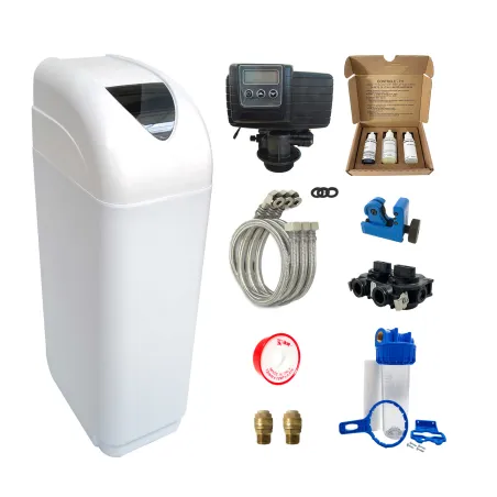 Adoucisseur d'eau 14L Fleck 5600 SXT complet avec accessoires