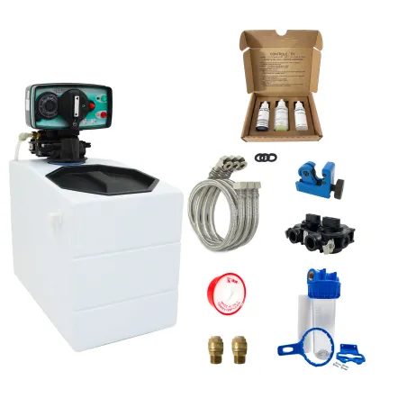 Adoucisseur d'eau 4L Fleck 5600 MV complet avec accessoires
