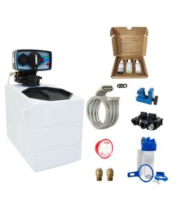 Adoucisseur d'eau 4L Fleck 5600 MC complet avec accessoires