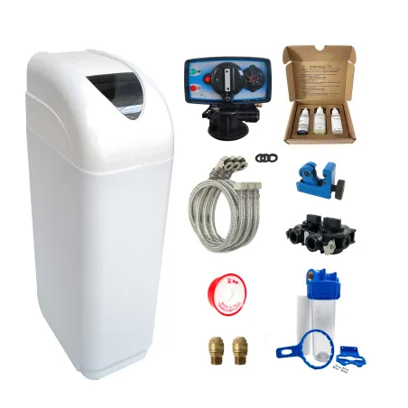 Adoucisseur d'eau 14L Fleck 5600 MC complet avec accessoires