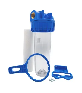 Porte filtre à eau 9"3/4 - 20/27F + cartouche filtration sédiments 20µm