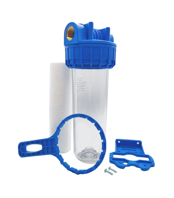 Porte filtre à eau 9"3/4 - 20/27F + cartouche filtration sédiments 20µm