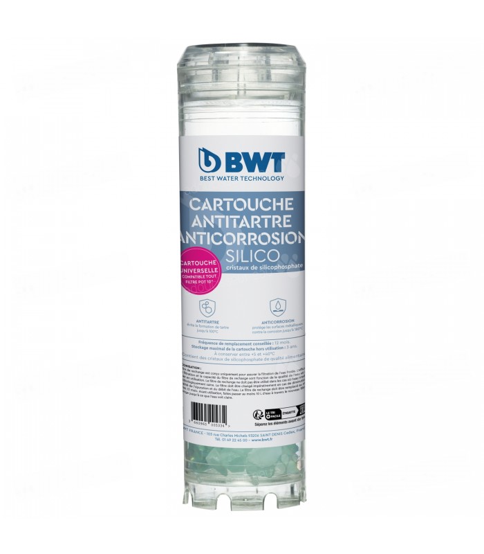 Cartouche Antitartre Anticorrosion SILICO - Cartouche filtre à eau BWT