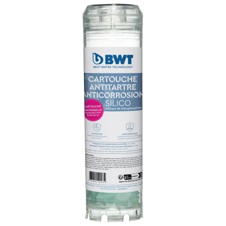 Cartouche Antitartre Anticorrosion SILICO - Cartouche filtre à eau BWT