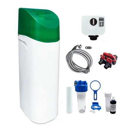 Adoucisseur d'eau 14L Vanne Canature Complet avec Accessoires - 1 à 3 personnes