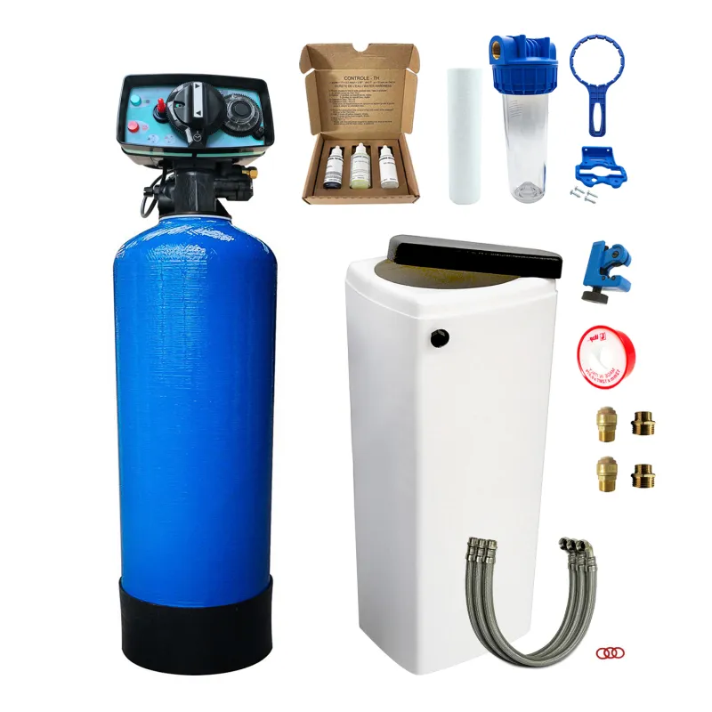 Adoucisseur d'eau bi bloc 25L Fleck 5600 volumétrique mécanique
