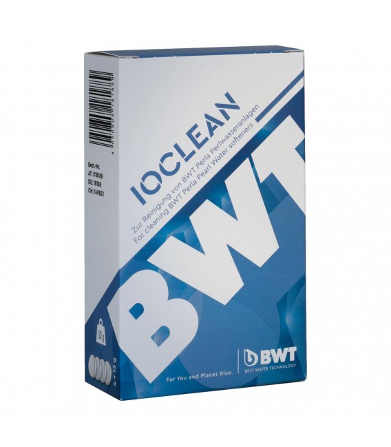 IOCLEAN BWT- Boîte de 4 pastilles nettoyantes pour résines et bacs à sel