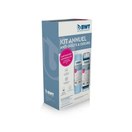 Pack de 2 cartouches filtrantes BWT - Cartouche anti sédiment B SECURE et Cartouche Charbon Actif GAC