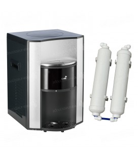 Fontaine à Eau Oasis ONYX Distributeur D'eau Chaude et Froide avec kit de filtration 5µm et charbon actif