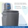 Adoucisseur d'eau 25L Fleck 5800 SXT complet avec accessoires