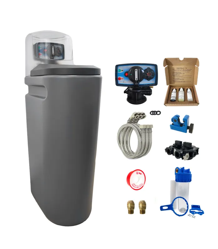 Adoucisseur d'eau 30L Fleck 5600 MC complet avec accessoires