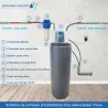 Descalcificador táctil 25L Fleck 5800 XTR Volumétrico con kit de instalación Descalcificador de agua domestico
