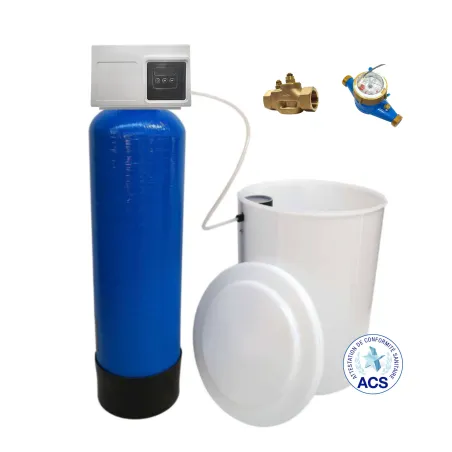Adoucisseur d'eau bi bloc 350L fleck 2850sxt