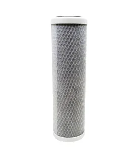 Cartouche duo 10µm et charbon actif - 20"