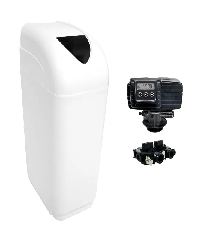 Adoucisseur d'eau 20L vanne Fleck 5600 SXT Bac Blanc