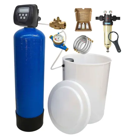 Adoucisseur d'eau bi bloc 150L Clack WS200 complet