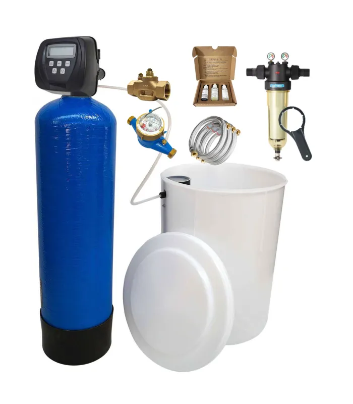 Adoucisseur d'eau bi bloc 100L Clack WS200 complet