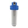 Triple porte filtre 9"3/4 - 20/27 avec cartouche 60 µm + 20µm + filtre 2 en 1 (CA + 5µm)