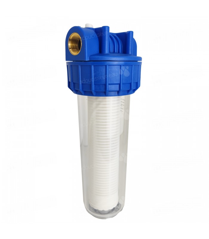Porte filtre à eau 93/4 - 26/34F + cartouche filtration lavable 60µm