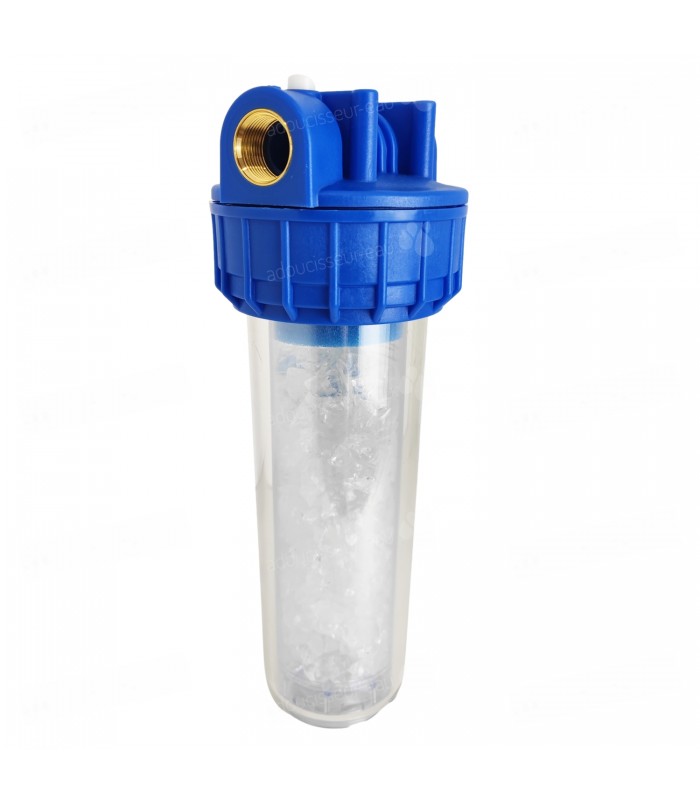 Porte filtre à eau 93/4 - 20/27F + filtre polyphosphate - Adoucisseur Eau