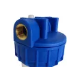 Double porte filtre à eau 9"3/4 - 20/27F avec cartouche 20µm + Polyphosphate