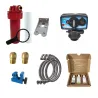 Adoucisseur d'eau 8L Fleck 4600 MC eau chaude complet avec accessoires