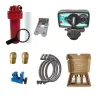 Adoucisseur d'eau 16L Fleck 4600 MV eau chaude complet avec accessoires