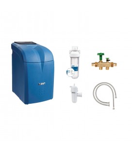 Adoucisseur d'eau compact BWT AQA PERLA 5.4 litres complet avec accessoires