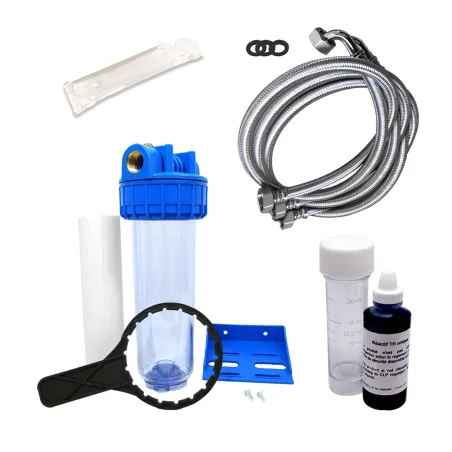 Adoucisseur d'eau 16L vanne Fleck 5600 MC Complet Bac Blanc - Kit essentiel