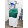 Descalcificador de agua sin electricidad KUBE 11L - Válvula Volumétrica Mecánica 1 a 2 personas