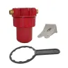 Porte filtre à eau 5"- 20/27M opaque et insert laiton