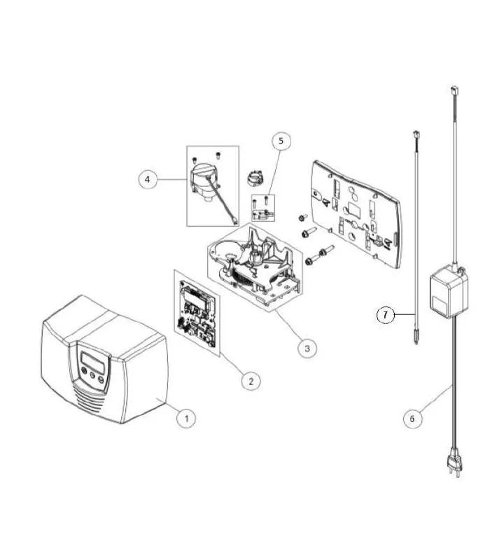 Couvercle injecteur 7700
