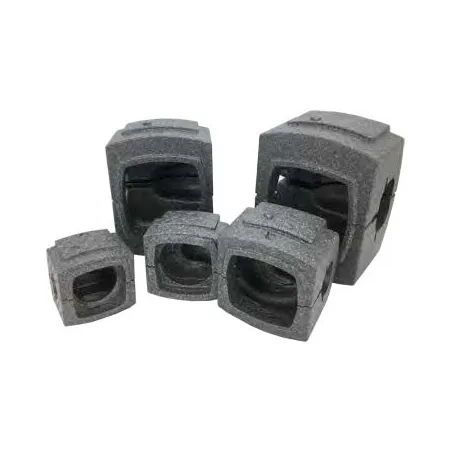 Coquilles isolantes de circulateur 12m3/h pour désemboueur magnétique TPI0050C12