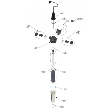 Stérilisateur UV Eau 40W - Trio-UV Cintropur 4100