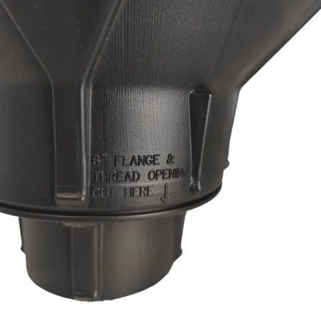 Entonnoir de remplissage pour bouteille avec ouverture 4 ou 6''