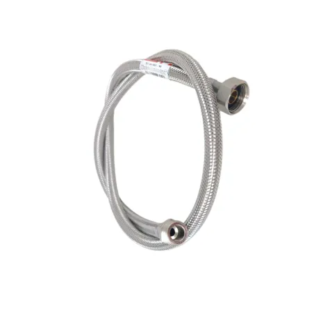 Flexible Inox Ø9mm intérieur M-F 3/8" (12/17) - 1/2" (15/21) Longueur 120cm