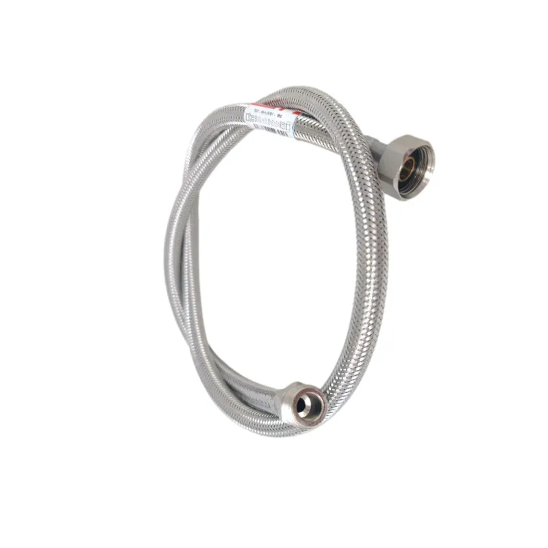 Flexible Inox Ø9mm intérieur M-F 3/8 - 1/2 150cm