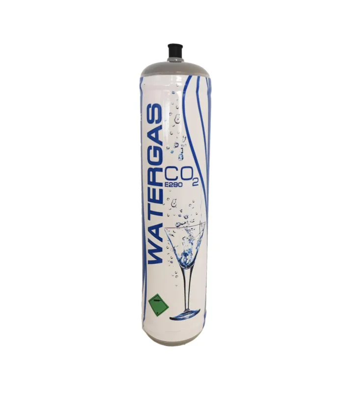 Petite bouteille de CO2 de rechange de 600 grammes pour distributeur d'eau gazeuse