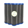 Set of 5 duo cartridges 5µm and activated carbon - 9"3/4 for Water filter holder