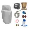 Adoucisseur d'eau 4L Clack WS1 complet avec accessoires