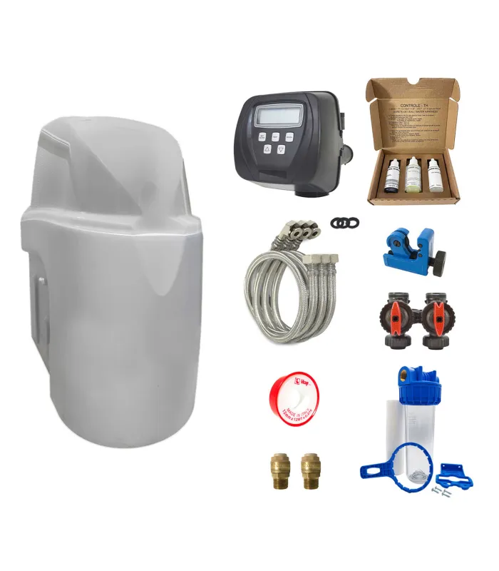 Adoucisseur d'eau 4L Clack WS1 complet avec accessoires
