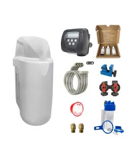 Adoucisseur d'eau 10L Clack WS1 complet avec accessoires