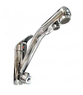 Robinet de cuisine mitigeur 3 voies Dauphin Chromé