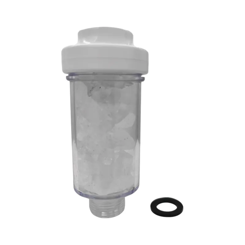 Filtre anticalcaire polyphosphate rechargeable pour machine à laver